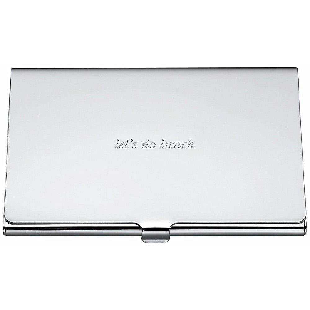 Kate Spade New York "Let's Do Lunch" Business Card Holder