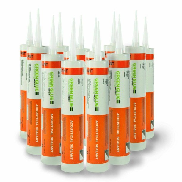Green Glue Noiseproofing Acoustical Sealant Caulk Case of 12 Walmart