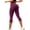 Wine, variant on Women's 3D Texture Yoga Pants, Seamless High Waisted Capri Leggings for Butt Lifting and Tummy Control, Fitness and Casual Workout Pants-Coffee