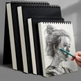 thumbnail image 2 of 30 Sheets 8K 16K Coil Sketchbook Spiral Bound Eco-Friendly Thick Drawing Paper Acid  A4 A5 A6 Artist Sketch Pad Oil Painting, 2 of 7