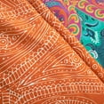 thumbnail image 5 of Lush Decor Boho Chic Throw Turquoise/Navy Single 50X60, 5 of 6