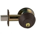thumbnail image 2 of Schlage B660P 643E Grade 1 Single Cylinder Deadbolt 2-3/4 Backset Conventional 6-Pin Cylinder Keyed 5 Aged Bronze Finish, 2 of 2