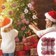 thumbnail image 1 of Adornos navideños, 24 adornos para árbol de Navidad, juego de bolas navideñas de 36 pulgadas, irrompibles, para colgar., 1 of 7