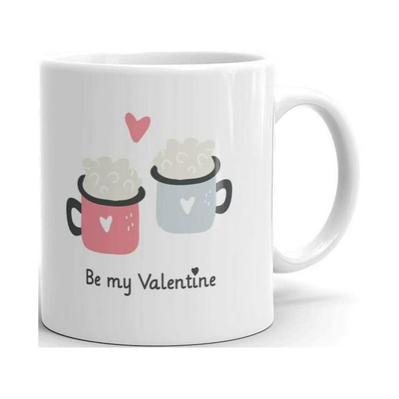 Be My Valentine Day Coffee Tea Ceramic Mug Office Work Cup Gift 11 oz