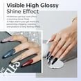 thumbnail image 4 of Modelones Gel Top Coat Set, 2pc Clear Glossy Finish, Long Lasting Top Coat for Gel Polish & Acrylic Nails, Includes Nail Lamp for Home & Professional Use, 4 of 7