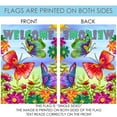 thumbnail image 5 of Toland Home Garden Welcome Butterfly Field Welcome Flag Double Sided 28x40 Inch, 5 of 5