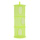 thumbnail image 2 of Cesta de almacenamiento colgante de malla, organizador de bolsa de almacenamiento de espacio de almacenamiento de red plegable para juguetes Cesta de secado de sujetador multifuncional Xemadio 2035360-2, 2 of 9