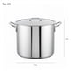 thumbnail image 2 of OLLA DE ALUMINIO TRIPLE FUERTE CON TAPA No. 24 GRAN CHEF, 2 of 4