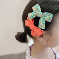 thumbnail image 4 of 2PCS Princess Flower Bow Hair Pin Pure And Fresh Broken Flower Bowknot Hairpin Children Duck Bill Clip Cute Bangs Clip Hairpin, 4 of 8