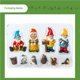 thumbnail image 4 of Figuras En Miniatura De Gnomos De Resina, , Decoraciones De Enanos De Arte Multiusos, Adornos De Jardín De Hadas Encantadores Para El Hogar, Escritorio, Interior Y Exterior10 Uds. Guardurnaity HA013115-00, 4 of 7