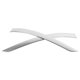 thumbnail image 4 of Embellecedor de cubierta a rayas para esquina de parachoques delantero de coche, 2 uds., para Land Rover Range Rover Velar 2018, 4 of 10