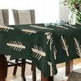 thumbnail image 5 of Yayeee Tablecloths 60" x 108" Rectangle Wrinkle Resistant Party Table Cover, Beige Plants, 5 of 8