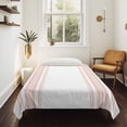 thumbnail image 4 of Pink Striped Small Tapestry for Bedroom Wall Hanging Tapestry,Modern White Striped Abstract Art Aesthetics Ceiling Backdrop Tapestries Poster Blanket Wall Decor for Teens Room Living Room 23" x 28", 4 of 8