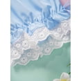 thumbnail image 6 of JanJean Kids Girls Ruffled Bloomers Shorts Cotton Lace Up Safety Short Pants Bottom Ruffled Bloomers Blue 120, 6 of 7
