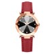 thumbnail image 1 of Reloj de aleación de moda Reloj de pulsera de cuarzo con pantalla analógica y esfera redonda (rojo), 1 of 1