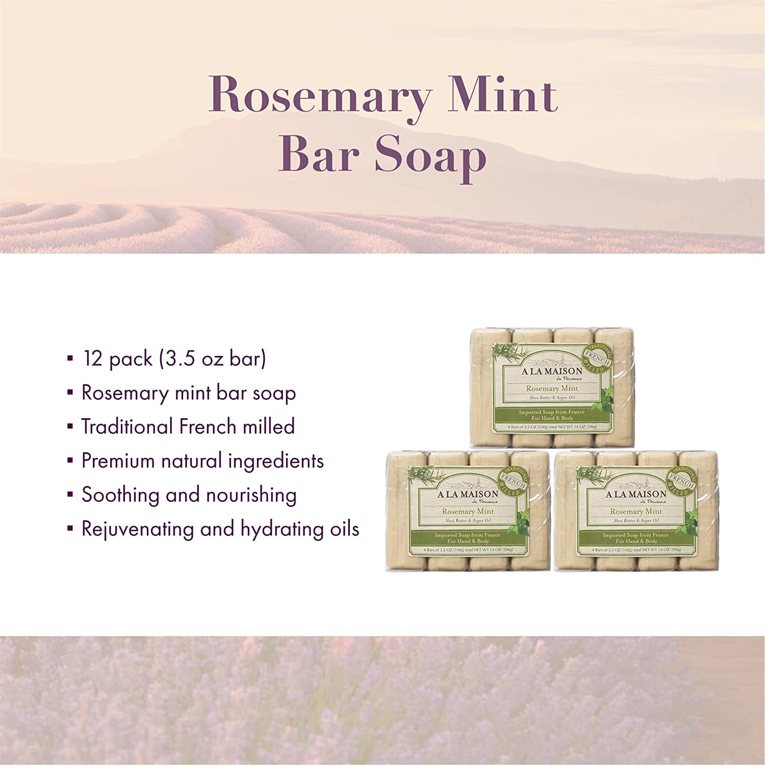 LA MER Natural Soap 120g 4個セット Amazon.com : A LA MAISON Fresh Sea Salt Bar Soap - Uses