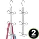 thumbnail image 2 of Organizador colgante de alambre mDesign para bolsos - 2 unidades - Cromo, 2 of 3