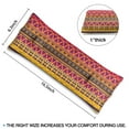 thumbnail image 3 of Abstract Design Mastectomy Pillow - Post Heart Surgery Seatbelt Cushion, Floral Patterns, Soft Material, 3 of 3