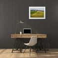 thumbnail image 3 of Pangea Images 14x11 White Modern Wood Framed Museum Art Print Titled - Val dOrcia-Siena-Tuscany, 3 of 4