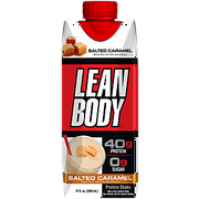 Labrada Lean Body Protein Shake, Salted Caramel, 40g Protein, 17 Fl Oz, 12 Ct