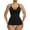 Black, variant on SHAPERX Women’s Seamless Tummy Control Shapewear Tank Top Slimming Shaping Camisole with Adjustable Straps & Anti-Roll Hem