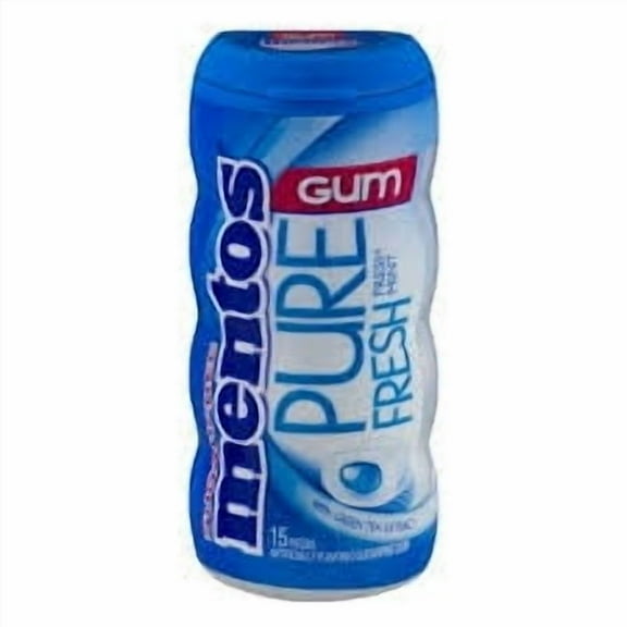 Mentos Pure Fresh Mint Chewing Gum, 15 ct