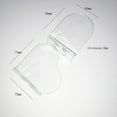 1 Pack Transparent Acrylic OIF8 Nail Art Handheld Palette Nail DIY Art