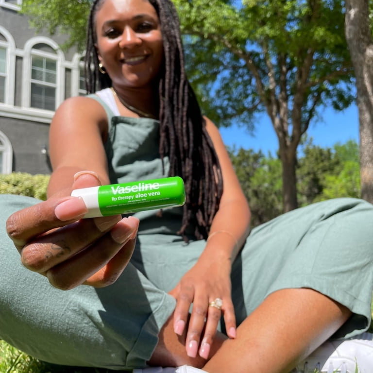 Vaseline, Lip Therapy Aloe Fresh Hydrating Lip Balm Pack, 12 ct -  Walmart.com