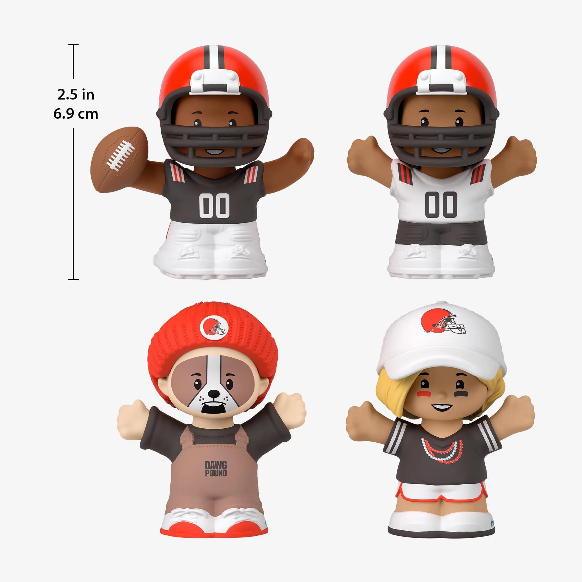 Cleveland Browns NFL Little People Collector Figure Set