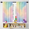 thumbnail image 5 of Blackout Kids Curtains,Dreamy Pastel Sky Childrens Insulated Curtains Set Of 2,Bedroom Essentials,Toddler Room Decor 42"x54", 5 of 5