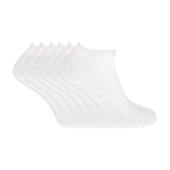 Womens Ankle 100% Cotton Socks | Sock Snob | Breathable Low Cut Trainer Socks