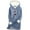 Blue, variant on Long Sleeve Shirts for Women,Womens Hoodies,Women's Christmas Print Hoodie with Plush Lining for Base Layer Comfortable Long Sleeve Thermal Top Offers Festive Style in Relaxed Fits 2XL