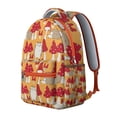 thumbnail image 2 of Trendy Mushroom Print Bookbag for College Teens, Big Capacity Student Backpack with Laptop Protection, Durable Material, Wonderful Gift for School and Travel Use, 2 of 6