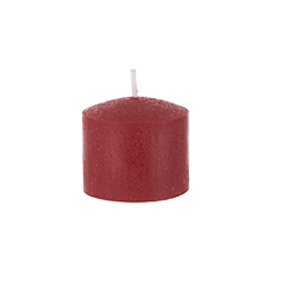 Red Set of 12 CGA068-R Unscented 10 Hours Votive Candles Mega Candles 