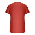 thumbnail image 3 of Men's Casual Shirts Classic Button Up Basic Short Sleeve T-Shirt Solid Soft Tees Stylish Business Work Tops Only, 3 of 5
