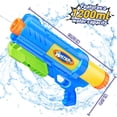 thumbnail image 2 of Water Gun Fikamd Super Water Squirt Blaster, 1200 ml, paquete de 2 unidades, 2 of 8
