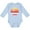 AE-Light Blue, variant on Inktastic Maui Hawaii Vacation Boys or Girls Long Sleeve Baby Bodysuit