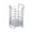 Silver-418, variant on Stainless Steel Chopstick Holder 1PC Countertop Utensil Organizer 6.30x4.33x4.33in,Kitchen Cutlery Storage Cylinder for Dining Essentials(Silver)