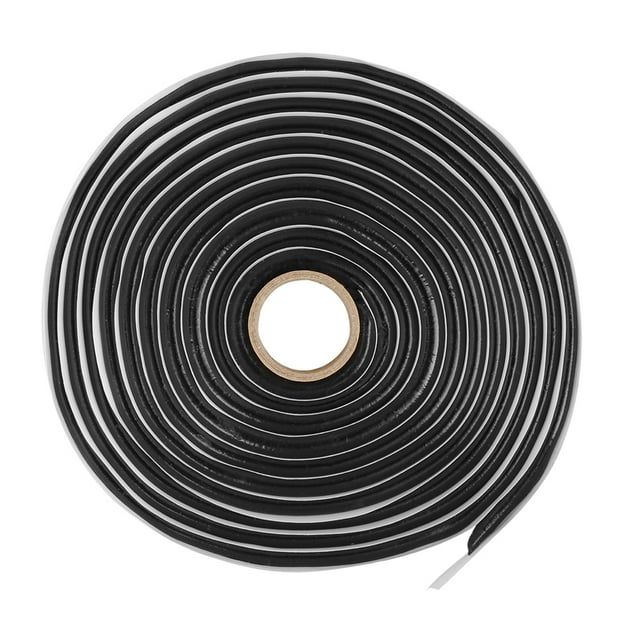 Cinta Cuerda Amortiguadora Sonido 12 Pies Con Sellado Butilo Para Puerta Faro Coche Unique Bargains