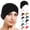 Beige, variant on Head Scarf Casual Adjustable Solid Color Breathable Hair Scarf Headwear for Cancer Patients (Coffee) Stretch Soft Hair Scarf Daily Wear