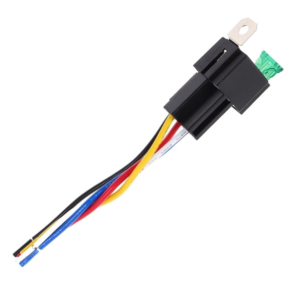 Toyvian Fused Automotive Relay with Socket for Car Air Conditioning and Blower Motor Control