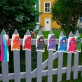 thumbnail image 6 of CarpNettore 7 Pieces Japanese Carp Flags Decoration Fish Flags for Lawn Wedding Backyard with Tassel, 6 of 9