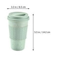 thumbnail image 3 of Raindrops Wheat Straw Reusable Cups Assorted Color for Daily Use 3Pcs, 3 of 6