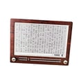 thumbnail image 4 of Hucha de madera, caja de dinero, caja de almacenamiento con contador de objetivos de ahorro de dinero marrón 10000 euros, 4 of 9