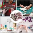 thumbnail image 3 of Crystal  Rivets Set Sparkling Embellishment for DIY Craft 50 Sets Accessories, 3 of 7