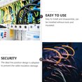 thumbnail image 3 of relayinert 50pcs/set Clip PV Solar Solar PV Solar Cable Clamp Stainless Cable Wire PV Cable Steel Solar Panel 1Set, 3 of 6