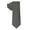 Dark Gray, variant on Ties for Men Plain Mens Tie Cotton Stripe Skinny Ties for Men Slim Men’s Neckties for Wedding Party Dark Gray One Size
