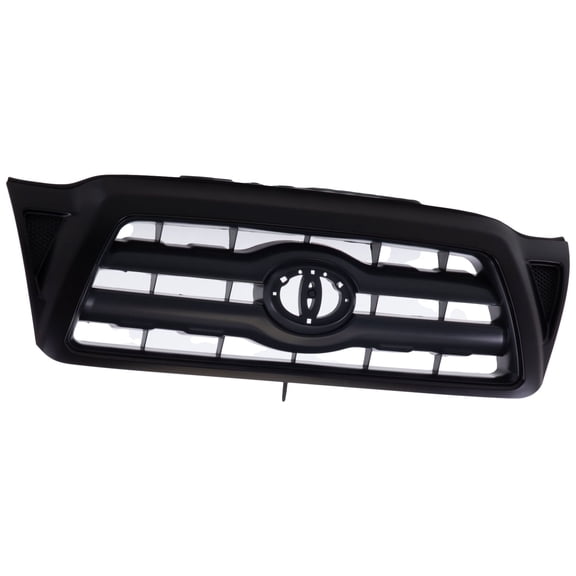 Tomoka Replacement Parts Front Grille Grill Assembly With Black Shell With Gray Insert Compatible With Toyota Tacoma 2005 2006 2007 2008 2009 2010 2011 Pickup Truck