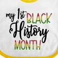 thumbnail image 4 of Inktastic My 1st Black History Month Boys or Girls Baby Bib, 4 of 4