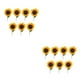thumbnail image 4 of Ramo de flores artificiales Billuyoard 7 Uds girasoles decoración de fiesta DIY hogar Oro, 4 of 6